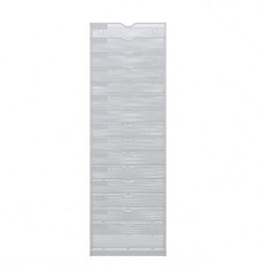 16-Tier Wall Mounted Hanging File Organizer Wall File Holder Metal <b>Mesh</b> Vertical Magazine Rack Classroom Office Organization - Product Image 2