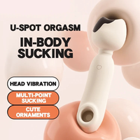 Vibrateur en forme de chat à succion, 6 niveaux de succion, 9 modes de vibration, silicone, 68x55.5x157mm, lumière ambiante, OEM ODM, masseur en gros