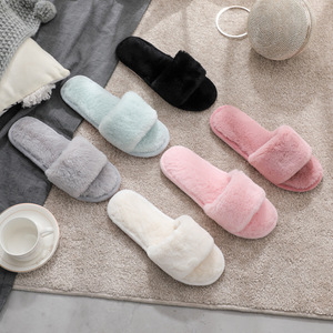 Pantoufles de <span class=keywords><strong>mariage</strong></span> en fourrure moelleuse, personnalisées et chaudes pour femmes, cadeaux d'enterrement de vie de jeune fille, fête à la maison, confortables, pour mariée et demoiselle d'honneur - Product Image 5