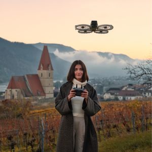 Original Flip <b>Drones</b> With RC 2 Remote Full Propeller Guard <b>4K</b> UHD Aerial Camera AI Subject Tracking Beginner Friendly UAV - Product Image 2