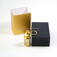 Boîte cadeau en papier noir personnalisée avec logo, emballage en carton pour designer de logo