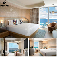 Komplettlösung für Maßgefertigte 5-Sterne Luxus-Hotelmöbel Apartment-Hotel Schlafzimmer Maßgefertigtes Komplettes Modernes Hotel-Schlafzimmer-Möbelset