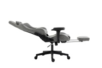 Chaise de course ergonomique pivotante pliable style chinois en cuir PU avec dossier en mousse rafraîchissante originale