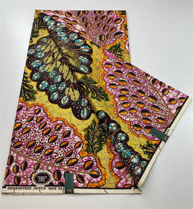 ผ้าลายขี้ผึ้งขนาดใหญ่6หลาผ้าอังการาผ้าลาย ML30SG134-157แอฟริกัน - Product Image 1