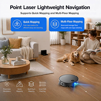 Aspirateur robot électrique PICEA HEPA, nettoyage humide/sec, navigation intelligente contrôlée par application, nettoyage programmé, 10000Pa