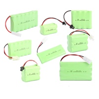 Paquete de baterías de hidruro, tamaño SC D, bricolaje, níquel Metal personalizado, 2,4 V, 4,8 V, 9,6 V, 12V, 14,4 V, 24V, 800mAh, paquete de batería Nimh