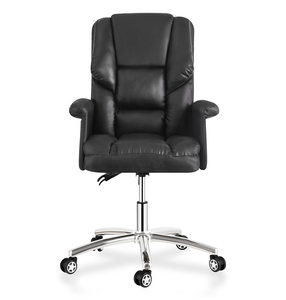 Meilleures ventes 2026, fauteuils de direction ergonomiques confortables, nouveau design, fauteuils de bureau pivotants en cuir PU - Product Image 2