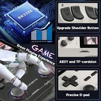 Consola de Juegos Portátil K36, Consolas de Videojuegos Retro de Código Abierto, Compatible con Más de 16000 Juegos, Pantalla IPS HD de 3.5 Pulgadas, 3000 mAh
