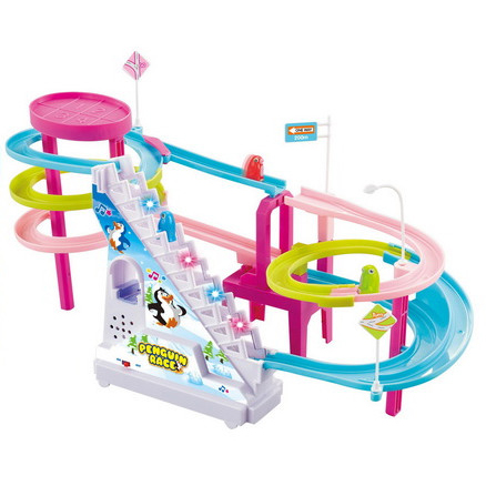 Детские игрушки, Самосборная игрушка в виде пингвина, двойная дорожка для мальчиков и девочек, подарки