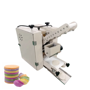 Mini Stainless Steel Motor Automatic <b>Dumpling</b> Wrapper Packaging <b>Machine</b> 50-60pcs/min Capacity 1 Year Warranty for Roti - Product Image 1