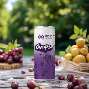 Tùy Chỉnh Thấp Đường Nho Dứa Táo Niềm Đam Mê Nước Ép Trái Cây 330Ml Nhôm Lon Ngọt Ngào Hương Vị Halal Chứng Nhận Số Lượng Lớn - Product Image 5