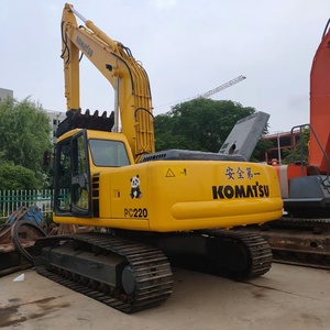 Excavatrice Komatsu PC120 PC200 d'occasion de haute qualité, modèle PC220, PC220-6, PC220-7, PC220-8 - Product Image 2