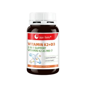 Suplemento de Vitamina K2 con D3 de Alta Calidad, 120 Cápsulas, Apoyo para la Salud del Corazón, Suplemento para Adultos - Product Image 1