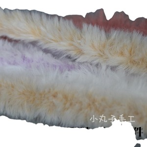 Maruko-chan Limpiapipas de Hilo Hechos a Mano de 15mm, Tiras de Pelo de Conejo Extra Gruesas y Densas, para Manualidades DIY de Cachorros, Xiaohongshu (Libro Rojo Pequeño) - Product Image 4