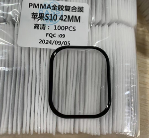 PMMA PC Kết Hợp Đầy Đủ Bảo Hiểm Mềm Bảo Vệ Màn Hình Cho Apple Xem Loạt <span class=keywords><strong>10</strong></span> 46Mm S10 42Mm Siêu 2 38Mm 40Mm 44Mm 41Mm 45Mm - Product Image 2