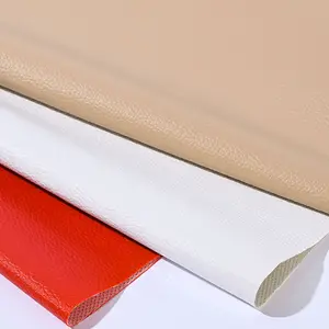 High quality shoe plastic leather pvc manufacturers wrinkle free PU / TPU leather for shoes, bags and furniture