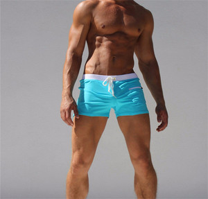 Traje de baño de verano para <span class=keywords><strong>hombre</strong></span>, <span class=keywords><strong>Sunga</strong></span> Masculina traje de baño, pantalones cortos de baño para <span class=keywords><strong>hombre</strong></span>, bañadores Sungas De Praia Homens Badpak Mayo Zwembroek Heren - Product Image 4