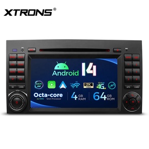 XTRONS 7 "4 + 64GB para Benz y Volkswagen Android 14 IPS reproductor Multimedia de DVD para coche Global 4G incorporado AKM DSP sensores de giroscopio - Product Image 3