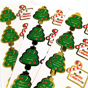 Nhà Máy Trực Tiếp Đẹp Pet Giáng Sinh Màu Đen 'Cảm Ơn You' Dán Cuộn Cho Nến Thủ Công Khung Ảnh Tối Thiểu Đặt Hàng 500Pcs - Product Image 2