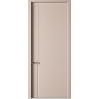 Porte intérieure en bois mélaminé moderne, élégante, anti-rayures, de qualité ENF, pour chambre principale de villa