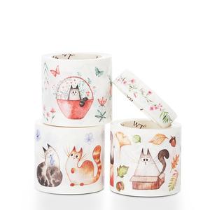 Cinta Decorativa Washi Japonesa Kawaii Personalizada con Diseño Impreso, Venta al por Mayor - Product Image 1