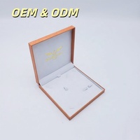 Boîtes d'emballage en papier pour bijoux avec logo personnalisé, ensemble cadeau haut de gamme, style boîte à couvercle rabattable, fermeture magnétique