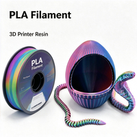 Filament PLA Soie Bicolore en Gros 1,75 mm – Toucher Soyeux, Facile à Imprimer pour Imprimantes 3D FDM
