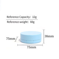 Étui à coussin d'air rose de luxe 15g CC crème poudre bouffée ronde coussin d'air fond de teint étui cosmétique boîte à coussin d'air pour BB crème
