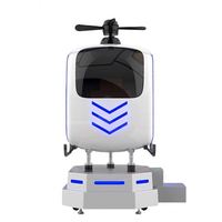 Simulateur de jeu VR 9D : Avion et Hélicoptère – Équipement d'arcade en réalité virtuelle en métal avec fonction de gagner de l'argent