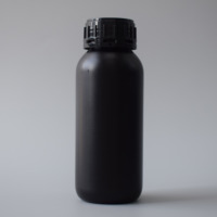 Bouteille en plastique HDPE de qualité chimique avec bouchon à vis, fermeture filetée, conteneur résistant aux solvants pour usage agricole, vente en gros, approvisionnement direct usine