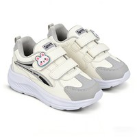 Baskets décontractées unisexes pour enfants, légères, antidérapantes, à lacets, pour l'école et la marche, en PU blanc Oliver, pour garçons, idéales pour le sport