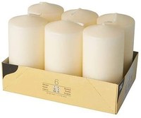 Bougie Pilier Haute en Paraffine Non Parfumée Écologique Grande Taille Longue Durée (7 Jours) pour Noël, Halloween et Décoration Intérieure – Vente en Gros