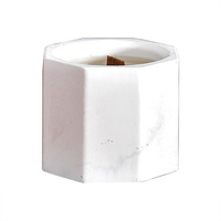 Bougie parfumée artisanale en cire de soja biologique en gros, pot en céramique, huiles essentielles aromatiques fruitées, sans fumée, cadeau de vacances de Pâques