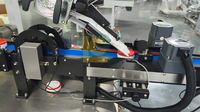 Petite machine d'étiquetage automatique électrique en aluminium pour bouteilles et canettes rondes avec emballage en bois, applicateur d'autocollants haute productivité