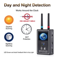 Vodasafe VS-124 Détecteur de caméra sans fil facile à utiliser - Détecteur de caméra WiFi à bande complète avec sensibilité réglable