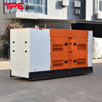 Générateur diesel silencieux EPA Tier 4, sortie triphasée 220V/380V 200kva, contrôleur Deepsea et ATS pour l'alimentation hors réseau