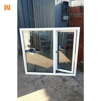 Fabricant direct d'usine vente en gros fenêtres d'intérieur en plastique vinyle upvc fenêtres à battant design européen fenêtres en verre pvc