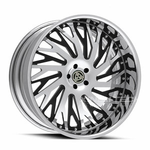 Rines de Aleación Forjados XINLAI Personalizados de Tres Piezas de 22 y 24 Pulgadas para Caprice Impala C1500 1990, Cutlass-T6061 Modelo 1980, Rines de Carreras de 22 Pulgadas - Product Image 1