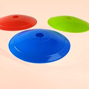 Disco Marcador de Entrenamiento de Fútbol, Nuevo Material PE, Obstáculo para Entrenamiento en Campo, Disco Marcador Cónico - Product Image 2