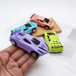 2024 nuevo 25 piezas conjuntos Mini pequeño modelo de coche de dibujos animados niños juguete Diecast Pull Back inercia coches paquete