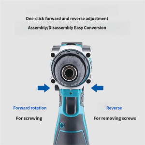 Perceuse-visseuse professionnelle sans fil multifonctionnelle rechargeable au lithium <span class=keywords><strong>Tournevis</strong></span> électrique Outils industriels de - Product Image 6