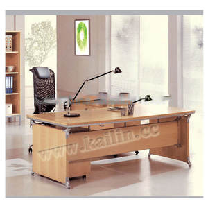 Bureau de direction moderne KL-T816, prix compétitif, haute qualité, fabrication OEM directe, sur mesure, matériau vert, placage - Product Image 1