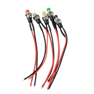 Wintai-Tech Drucktastenschalter PBS-110 7MM Kleiner Elektronischer Kabelverbundener Lötanschluss 250V 3A IP35 Selbstrückstellend Momentan - Product Image 1