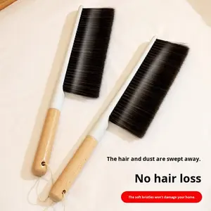 Brosse de nettoyage pour table de billard et de snooker TNSZ <span class=keywords><strong>Taini</strong></span>, pour enlever la poussière des joints, durable, en bois, pour nettoyer la boîte de 1/2 queue - Product Image 2