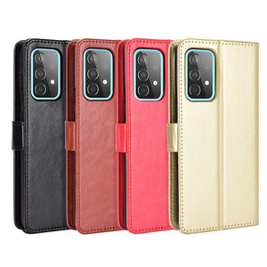 Étui portefeuille en cuir PU Crazy Horse à rabat, modèle 2026 Jmax, très populaire, pour téléphones portables <span class=keywords><strong>51</strong></span>, 52, 60, 70, 71, 72, E, S, 4G, 5G - Product Image 1
