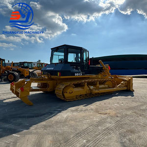 Bulldozer usado de exportación barato de alta calidad usado Shantui SD13 Bulldozer Original usado Shantui SD13 excavadora sobre orugas para la venta - Product Image 1