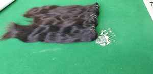 Extensiones de cabello virgen Remy crudo indio, cabello humano de alta calidad, herramientas de extensión de cabello de la India - Product Image 3