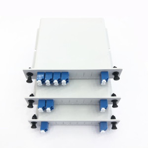 Productos FTTH 1260 ~ 1650nm 2*2 2*4 2*8 Duplex LC/UPC Fibra monomodo Tipo Cassette Divisor de fibra óptica - Product Image 3