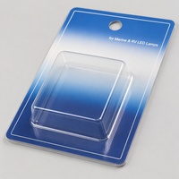 Emballage en blister transparent en PET, taille personnalisée, logo en relief, boîte jetable pour montre connectée