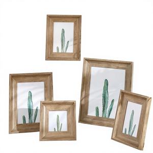 <span class=keywords><strong>Cadre</strong></span> <span class=keywords><strong>photo</strong></span> mural créatif de style pastoral américain fait main, design simple, <span class=keywords><strong>pour</strong></span> certificat, 6-10-14-16 pouces, manuel - Product Image 1